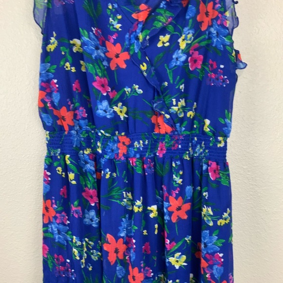 Blue Floral Old Navy Dress - Picture 7 of 8